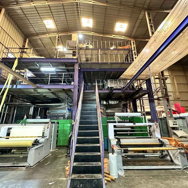 Non woven fabric making factory Non woven fabric making factory